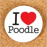 I LOVE POODLE@ʃobW<br>yv[h/G/ANZT[/ObY//hbOz