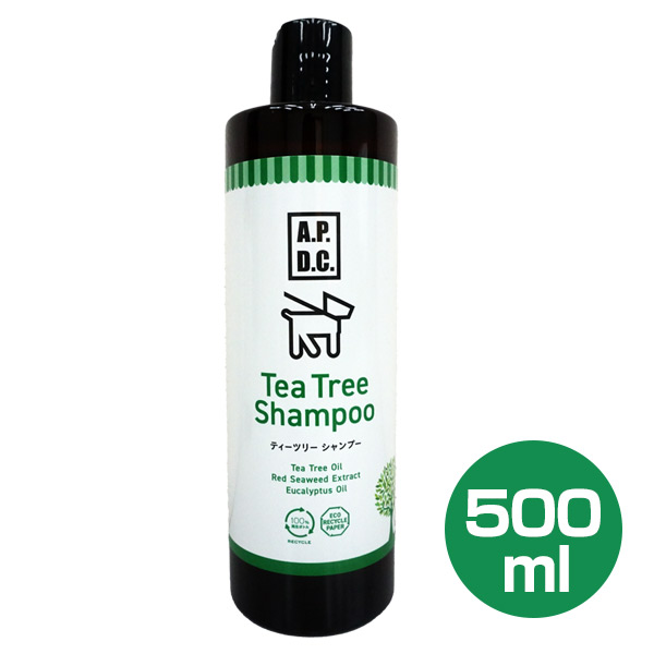 A.P.D.C. ティーツリーシャンプー 500ml【低刺激シャンプー】【犬用